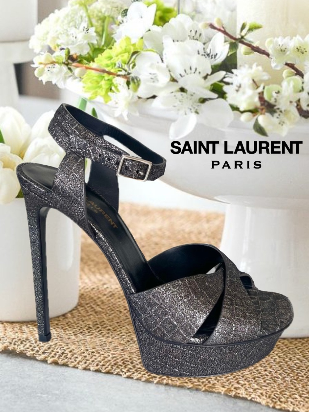 AUTHENTIC SAINT LAURENT LIMITED EDITION HEELS